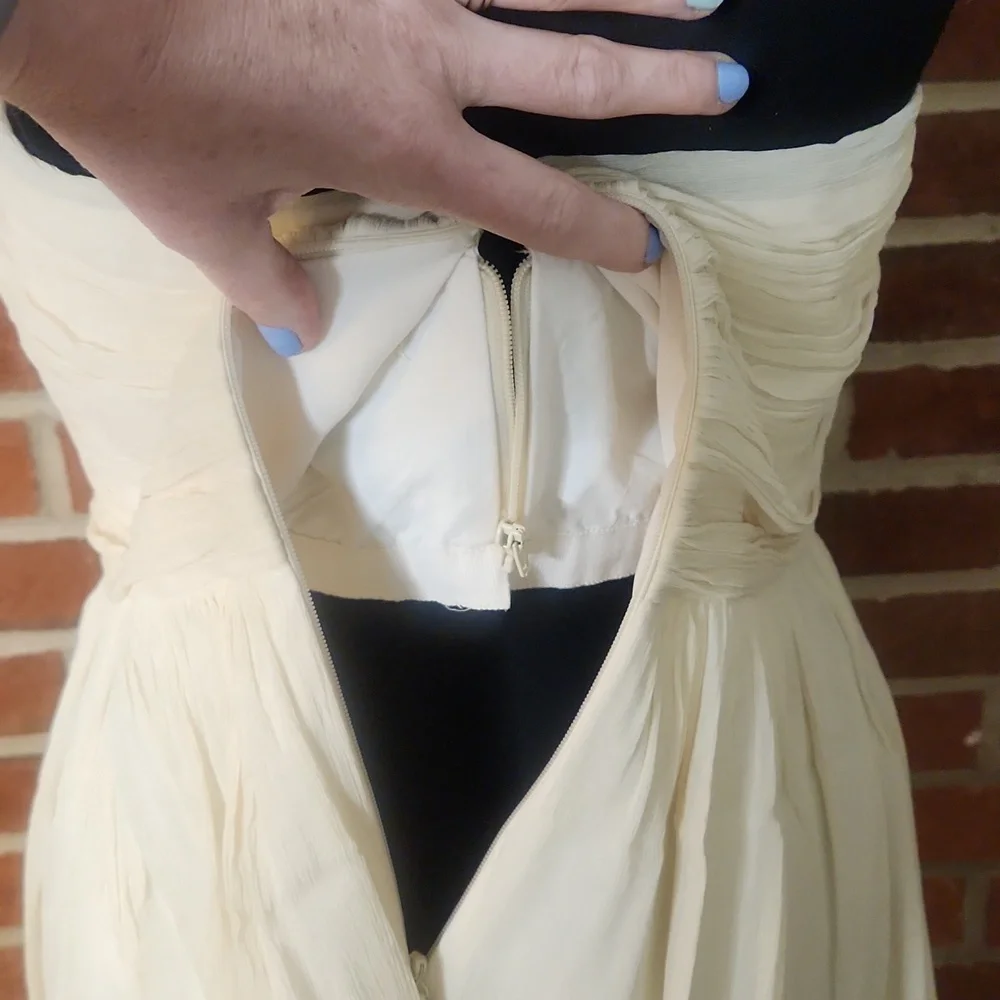 J. Crew Strapless formal dress, size 10P - Picture 5 of 7